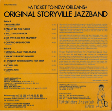 Original Storyville Jazzband - A Ticket To New Orleans (LP, Album, signed) (used VG)