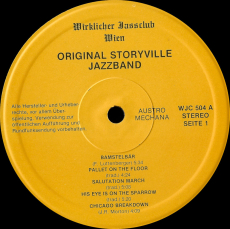 Original Storyville Jazzband - A Ticket To New Orleans (LP, Album, signiert) (gebraucht VG)