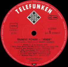 Stoppy Markus - Trumpet Power (LP, Compilation) (used VG-)