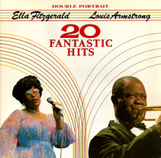 Ella Fitzgerald / Louis Armstrong - Double Portrait - 20 Fantastic Hits (LP, Compilation, Club) (used VG+)