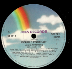 Ella Fitzgerald / Louis Armstrong - Double Portrait - 20 Fantastic Hits (LP, Compilation, Club) (used VG+)