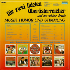 Die zwei fidelen Obersterreicher und der schne Erwin - Musik, Humor und Stimmung (LP, Album) (used VG-)