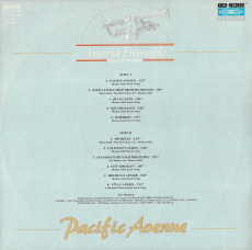 Austria Ensemble Robert Rinner - Pacific Avenue (LP, Vinyl) (used VG+)