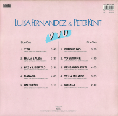 Luisa Fernandez & Peter Kent - Y Tu (LP, Album) (gebraucht VG)