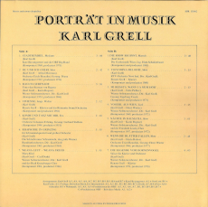 Karl Grell - Portrt In Musik (LP, Compilation) (used VG+)
