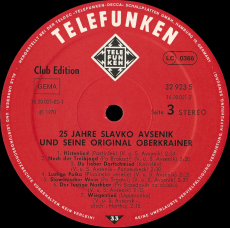 Slavko Avsenik Und Seine Original Oberkrainer (3LP, Vinyl, Club) (gebraucht VG)