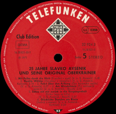 Slavko Avsenik Und Seine Original Oberkrainer (3LP, Vinyl, Club) (gebraucht VG)