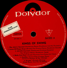 VARIOUS - King Of Swing (LP, Compilation, Club, Mono) (gebraucht VG-)