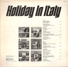 VARIOUS - Holiday In Italy (LP, Compilation) (used VG)