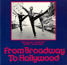 Various - From Broadway To Hollywood (2LP, Compilation) (used VG)