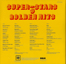 VARIOUS - Super-Stars & Golden Hits (2LP, Compilation, Club) (gebraucht VG)