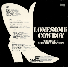 VARIOUS - Lonesome Cowboy - The Best Of Country & Western (2LP, Club) (gebraucht VG)