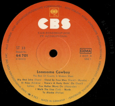VARIOUS - Lonesome Cowboy - The Best Of Country & Western (2LP, Club) (gebraucht VG)
