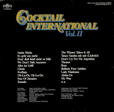 VARIOUS - Instrumenten Ensemble - Cocktail International Vol. II (2LP, Club) (used VG)