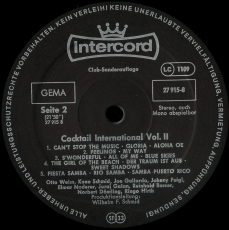 VARIOUS - Instrumenten Ensemble - Cocktail International Vol. II (2LP, Club) (used VG)