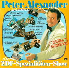 Peter Alexander - serviert die ZDF-Spezialitten-Show (2LP, Fehllabel, Club Edition) (gebraucht VG)