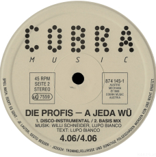 Die Profis - A Jeda Wü (MAXI, 45 RPM, Vinyl) (gebraucht VG+)