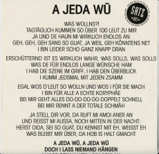 Die Profis - A Jeda Wü (MAXI, 45 RPM, Vinyl) (gebraucht VG+)