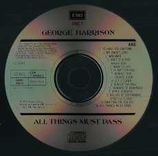 George Harrison - All Things Must Pass (2CD, Album) (VG+)