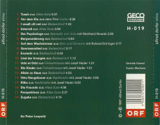 Alfred Dorfer - eins (CD, Album) (gebraucht VG+)