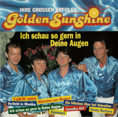 Golden Sunshine - Ich schau so gern in Deine Augen (CD, Album) (used VG+)