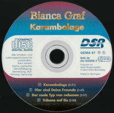 Bianca Graf - Karambolage (CD, Single, signiert) (gebraucht VG)