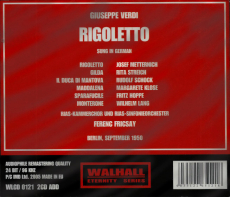 Verdi: Rigoletto - Fricsay - Berlin 1950 (2CD, Album) (OVP, ungeffnet)