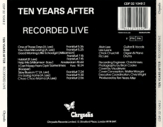 Ten Years After - Recorded Live (CD, Album) (used VG)