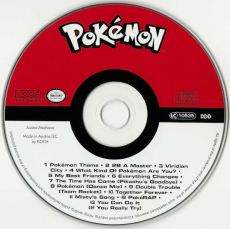 Pokmon (Die Original-Musik Der US-TV-Serie) (CD, Album) (VG)