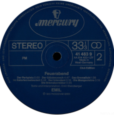Emil - Feuerabend (LP, Club) (used VG+)