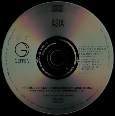 Asia - Asia (CD, Album, Reissue) (used VG+)