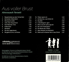 Almrausch Terzett - Aus voller Brust (CD, Digipak) (gebraucht VG-)