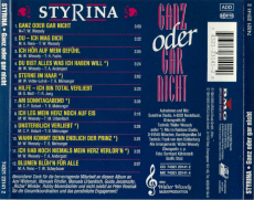 Styrina - Ganz Oder Gar Nicht (CD, Album) (gebraucht VG+)