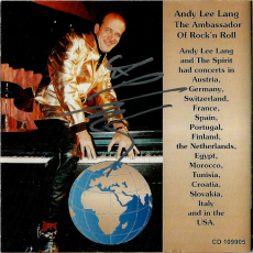 Andy Lee Lang And The Spirit - Greatest Live Hits (CD, Album, signed) (gebraucht VG)