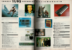 Fachblatt Musikmagazin Nr. 11/92 (gebraucht G)