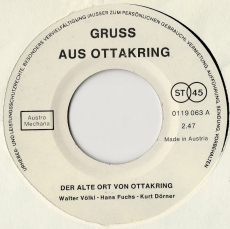 Duo Irma Richter - Reserl Schnegger - Der Alte Ort Von Ottakring (Vinyl, 7) (gebraucht G-)