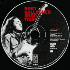 Rory Gallagher - Irish Tour (CD, Album, Re) VG