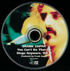 Frank Zappa - You Cant Do That On Stage Anymore Vol. 5 (2CD, Album, Re) VG