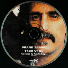 Frank Zappa - Them Or Us (CD, Album, Re) VG+