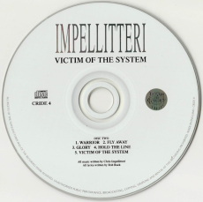 Impellitteri - Eye Of The Hurricane / Victim Of The System (2CD, Album) (VG)