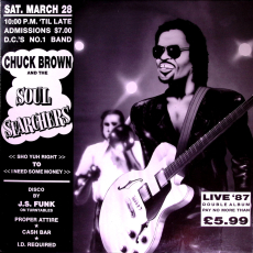 Chuck Brown & The Soul Searchers - Live 87 (2LP, Album) (VG+)