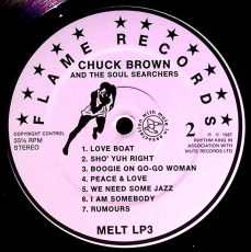 Chuck Brown & The Soul Searchers - Live 87 (2LP, Album) (VG+)