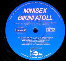 Minisex - Bikini Atoll (LP, Album, Reissue) (G)