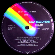 Osibisa - The Best Of Osibisa (LP, Comp., Reissue) (VG)