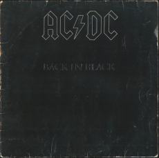 AC/DC - Back in Black (LP, Album, Club Ed.) (gebraucht G+)