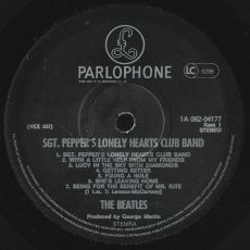 The Beatles - Sgt. Peppers Lonely Hearts Club Band (LP, Album, RE, Insert) (used fair)