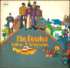 The Beatles - Yellow Submarine (LP, Album, RE) (used fair)