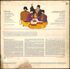 The Beatles - Yellow Submarine (LP, Album, RE) (gebraucht fair)