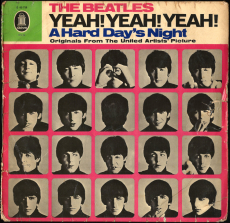 The Beatles - Yeah! Yeah! Yeah! (A Hard Days Night) (LP, Album) (used fair)