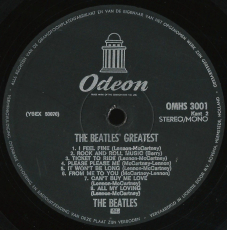 The Beatles - Beatles Greatest (LP, Compilation) (gebraucht G-)